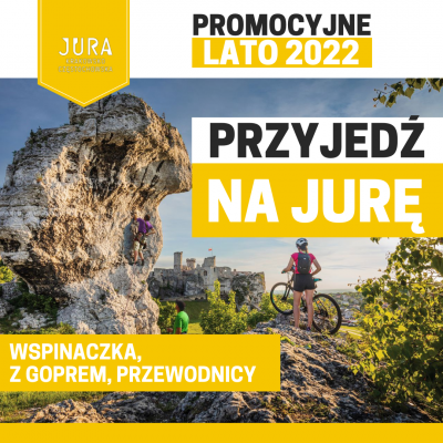 Jura Krakowsko-Częstochowska - Promocyjne Lato 2022 