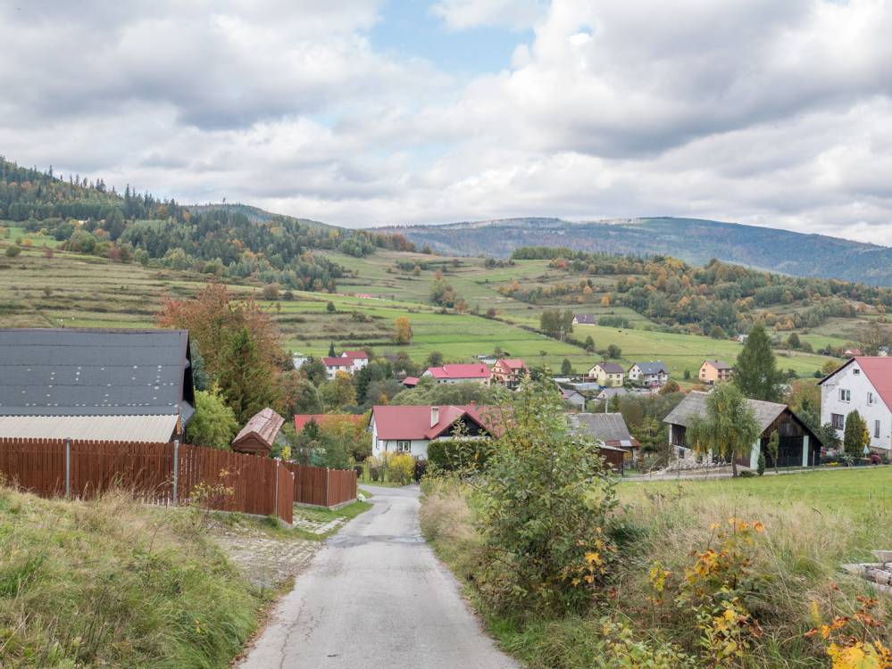 Zielony szlak rowerowy Kamesznica - Laliki
